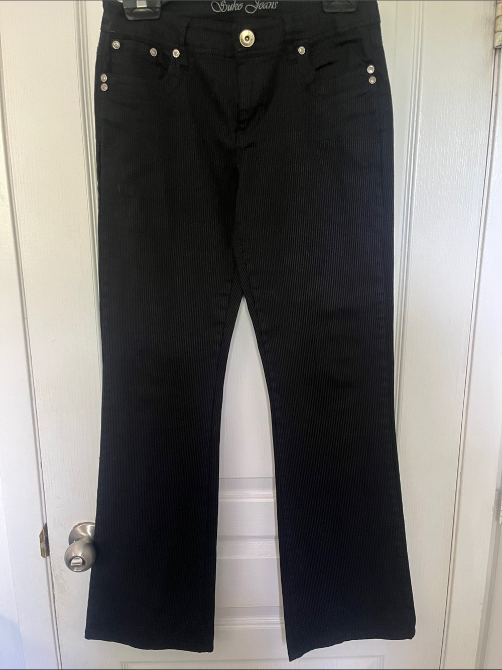 Suko Jeans Black Boot-cut Jeans